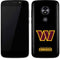 NFL Washington Commanders Black Background Moto E5 Play Skin